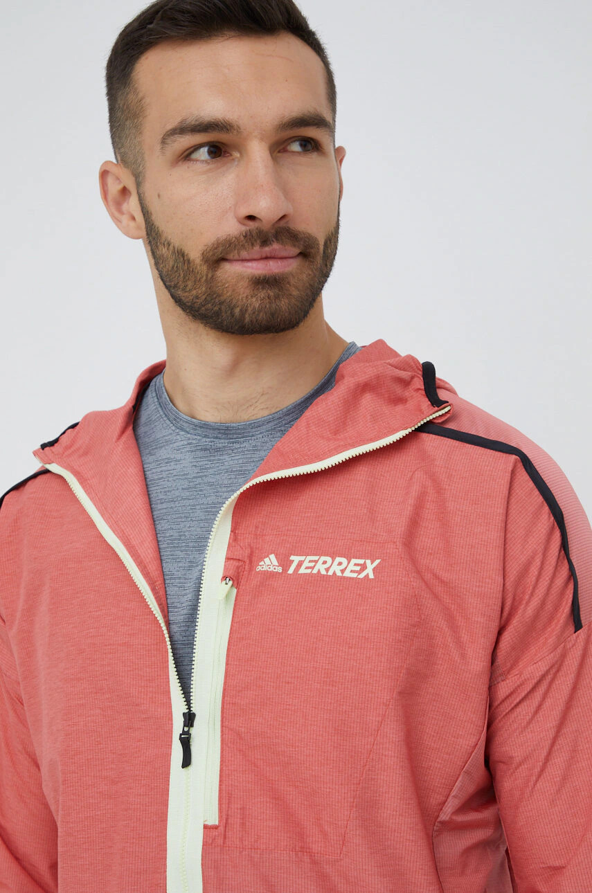 adidas TERREX Ветровка Agravic H11744 в червено - Pepit.bg