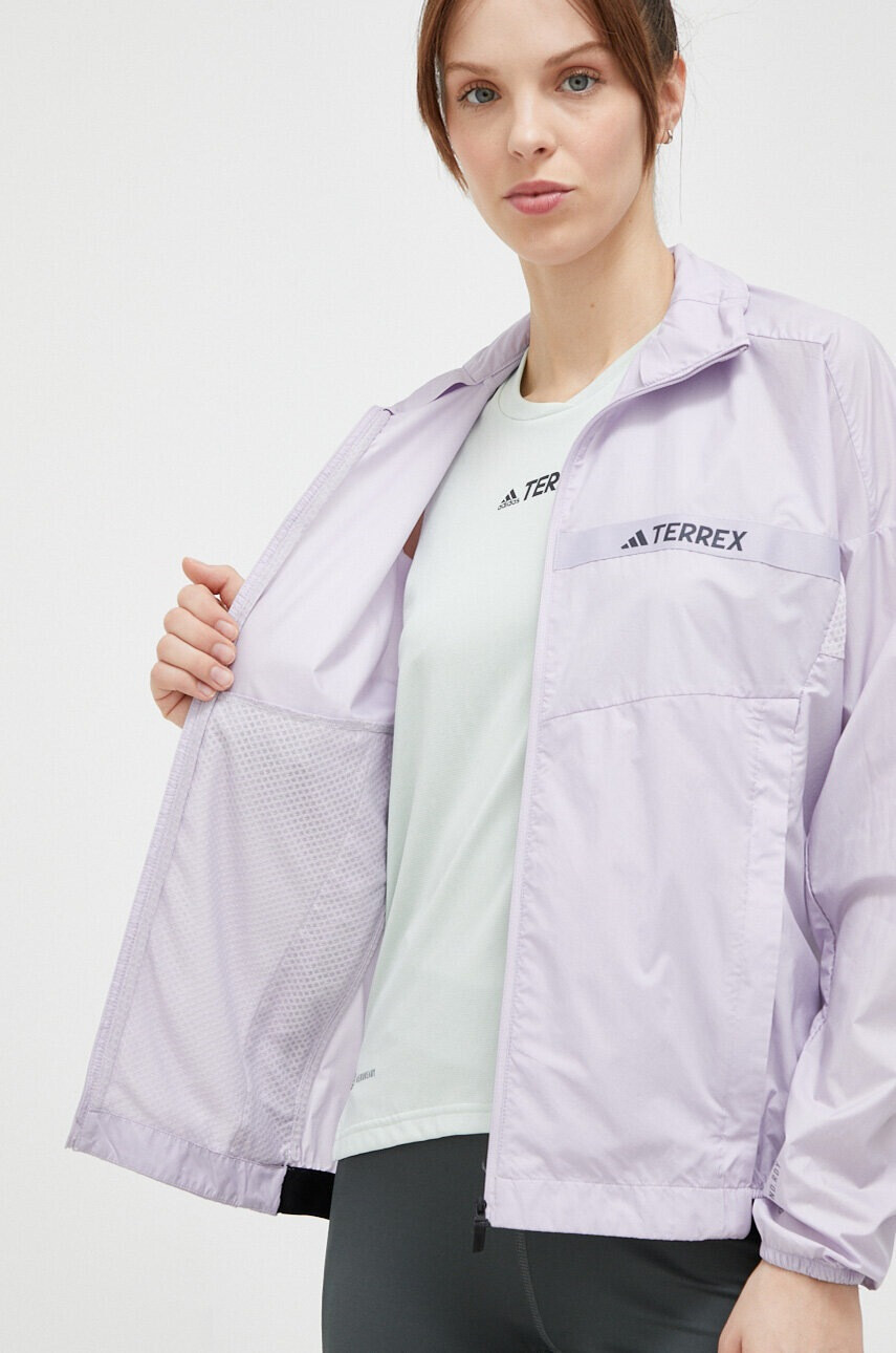 adidas TERREX Ветровка Multi в лилаво - Pepit.bg