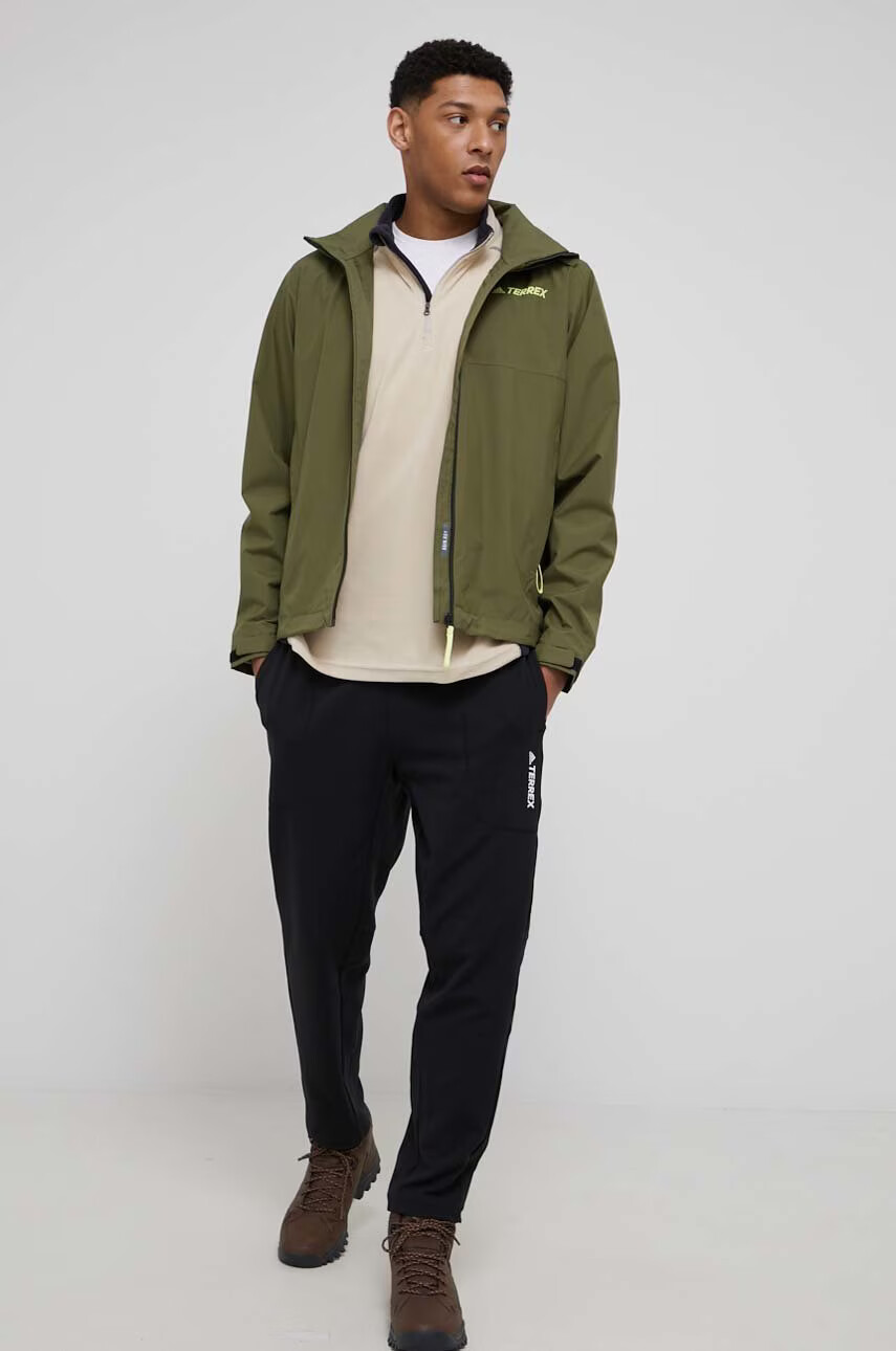 adidas TERREX Яке за спортове на открито в зелено - Pepit.bg