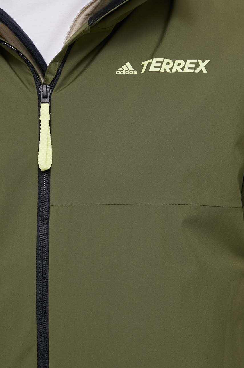 adidas TERREX Яке за спортове на открито в зелено - Pepit.bg