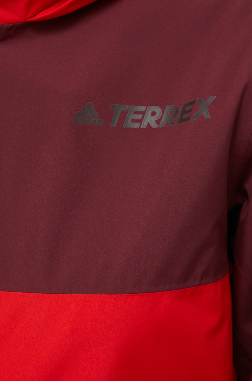 adidas TERREX Яке за спортове на открито в червено - Pepit.bg