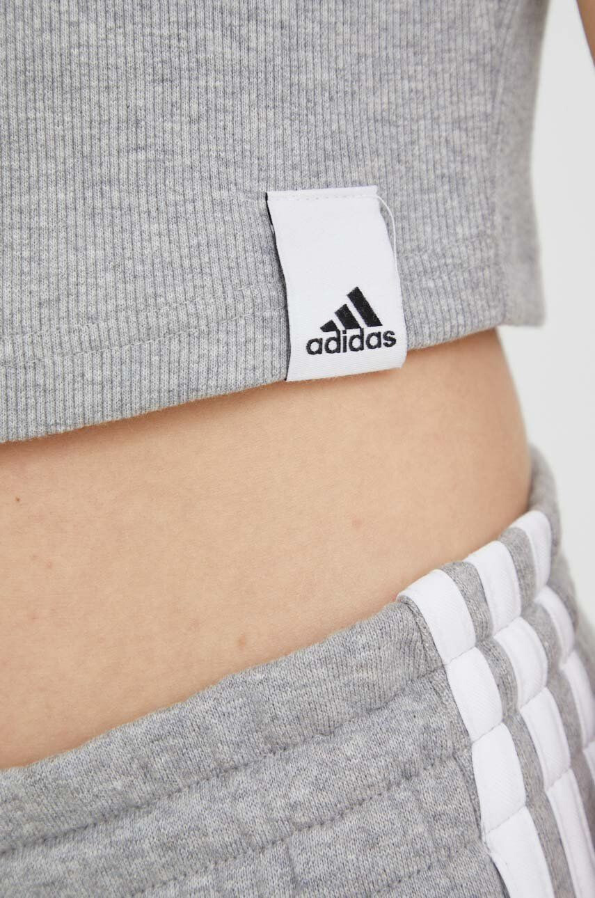 adidas Топ дамски в сиво - Pepit.bg