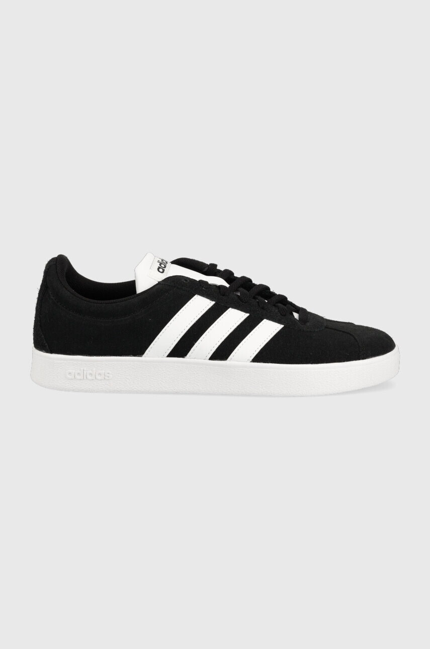 adidas Велурени маратонки COURT в черно - Pepit.bg