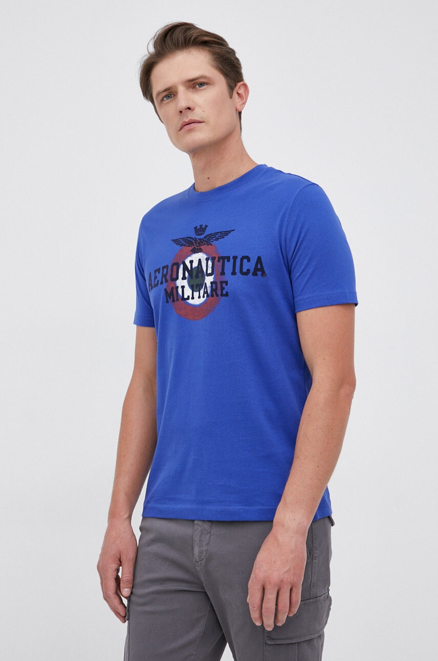 Aeronautica Militare Памучна тениска - Pepit.bg