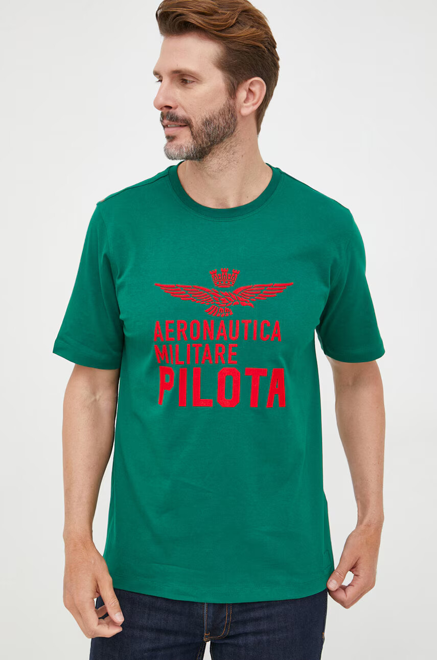Aeronautica Militare Памучна тениска - Pepit.bg