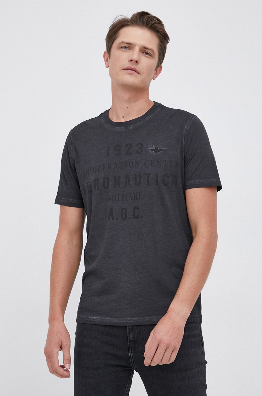 Aeronautica Militare Памучна тениска - Pepit.bg