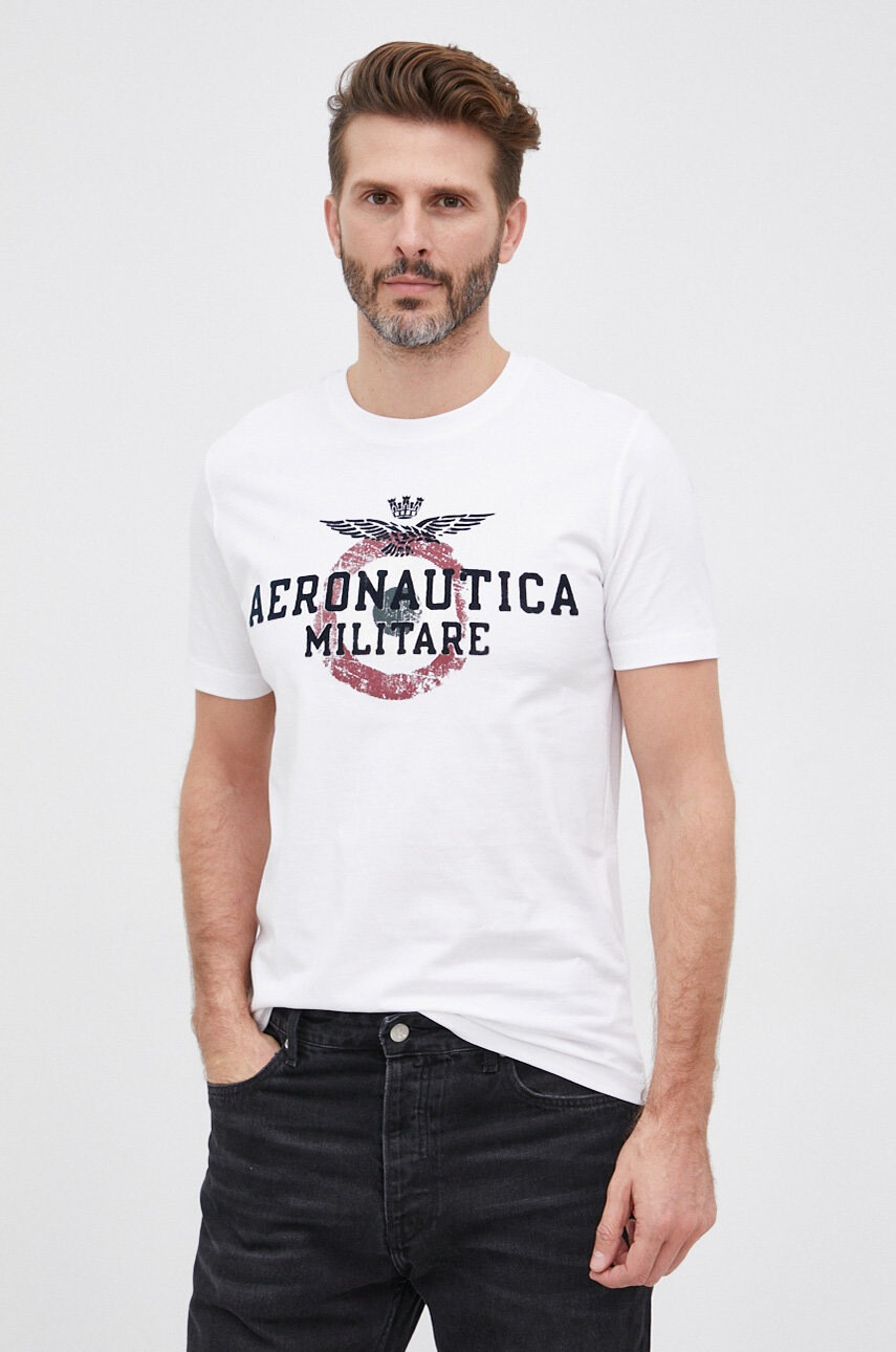 Aeronautica Militare Памучна тениска - Pepit.bg