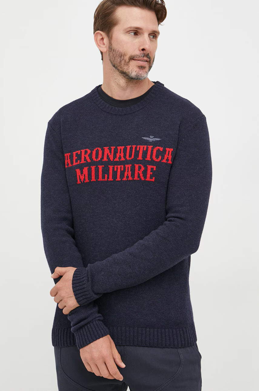 Aeronautica Militare Вълнен пуловер - Pepit.bg