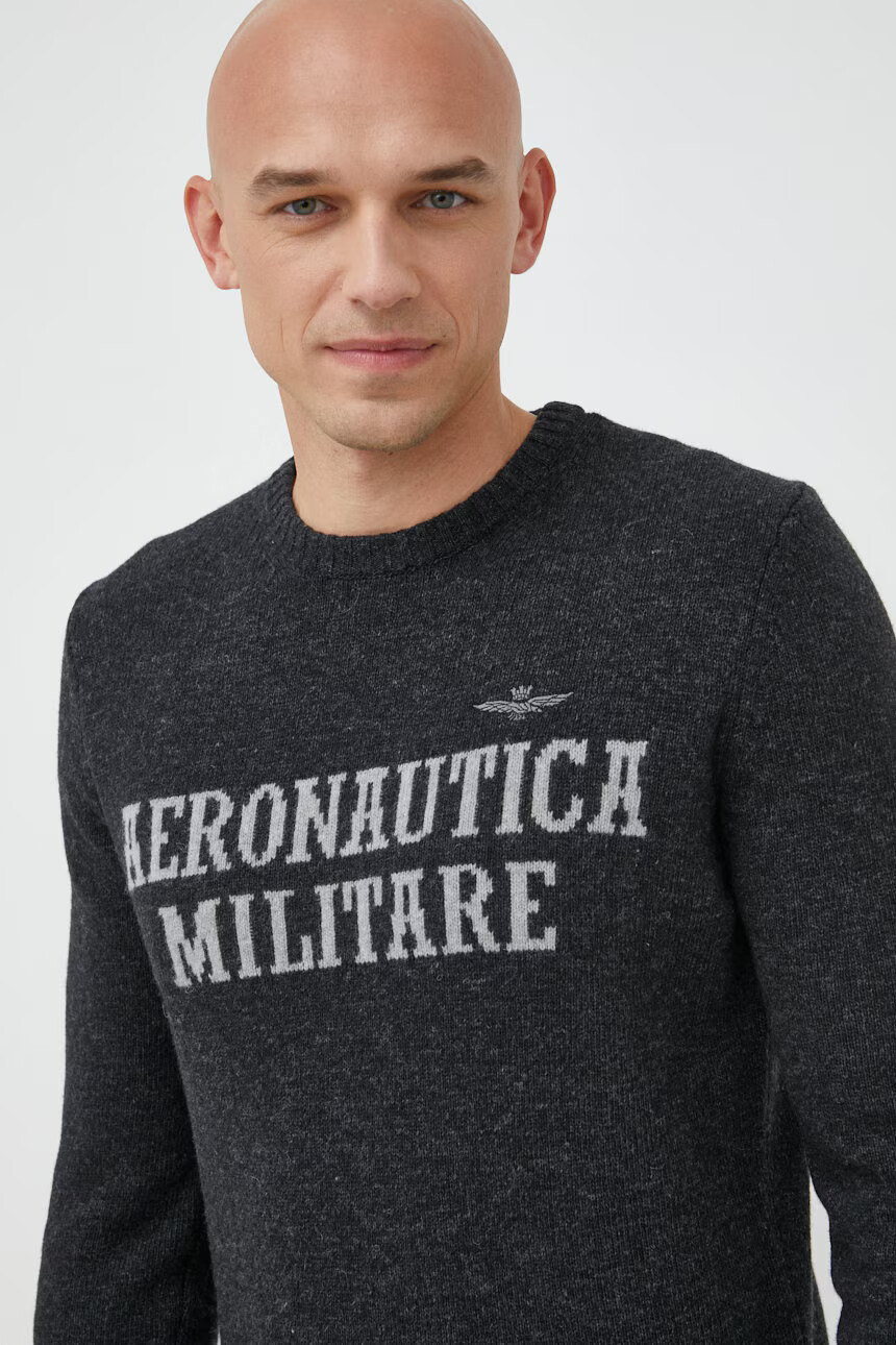Aeronautica Militare Вълнен пуловер - Pepit.bg