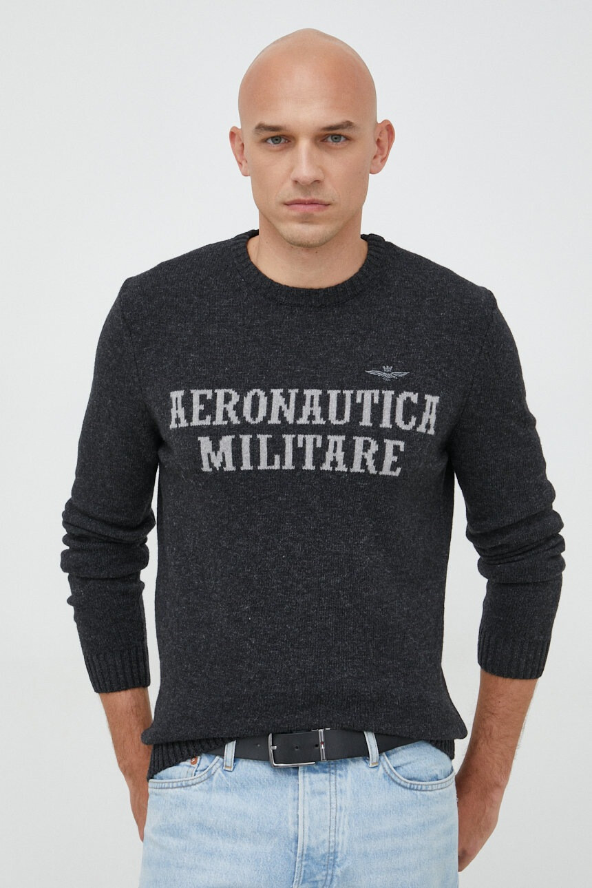 Aeronautica Militare Вълнен пуловер - Pepit.bg