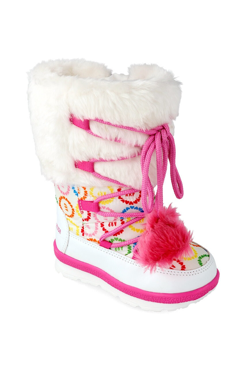 Agatha Ruiz de la Prada Детски апрески в бяло - Pepit.bg