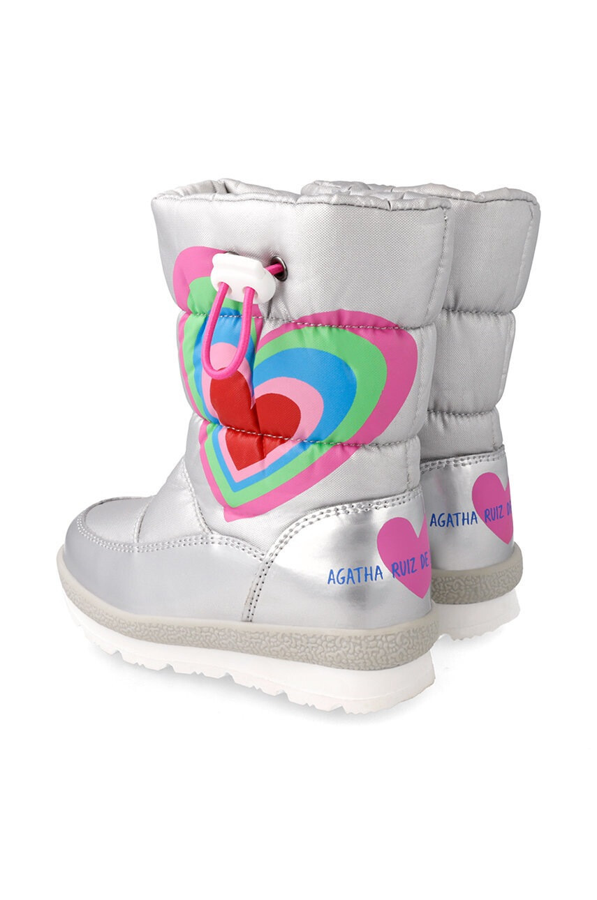 Agatha Ruiz de la Prada Детски апрески в червено - Pepit.bg