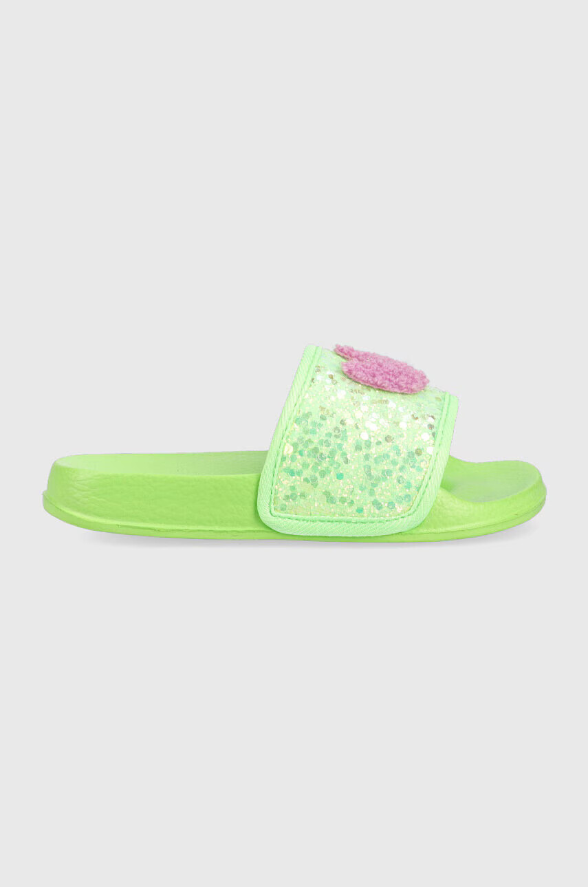Agatha Ruiz de la Prada Детски чехли в зелено - Pepit.bg