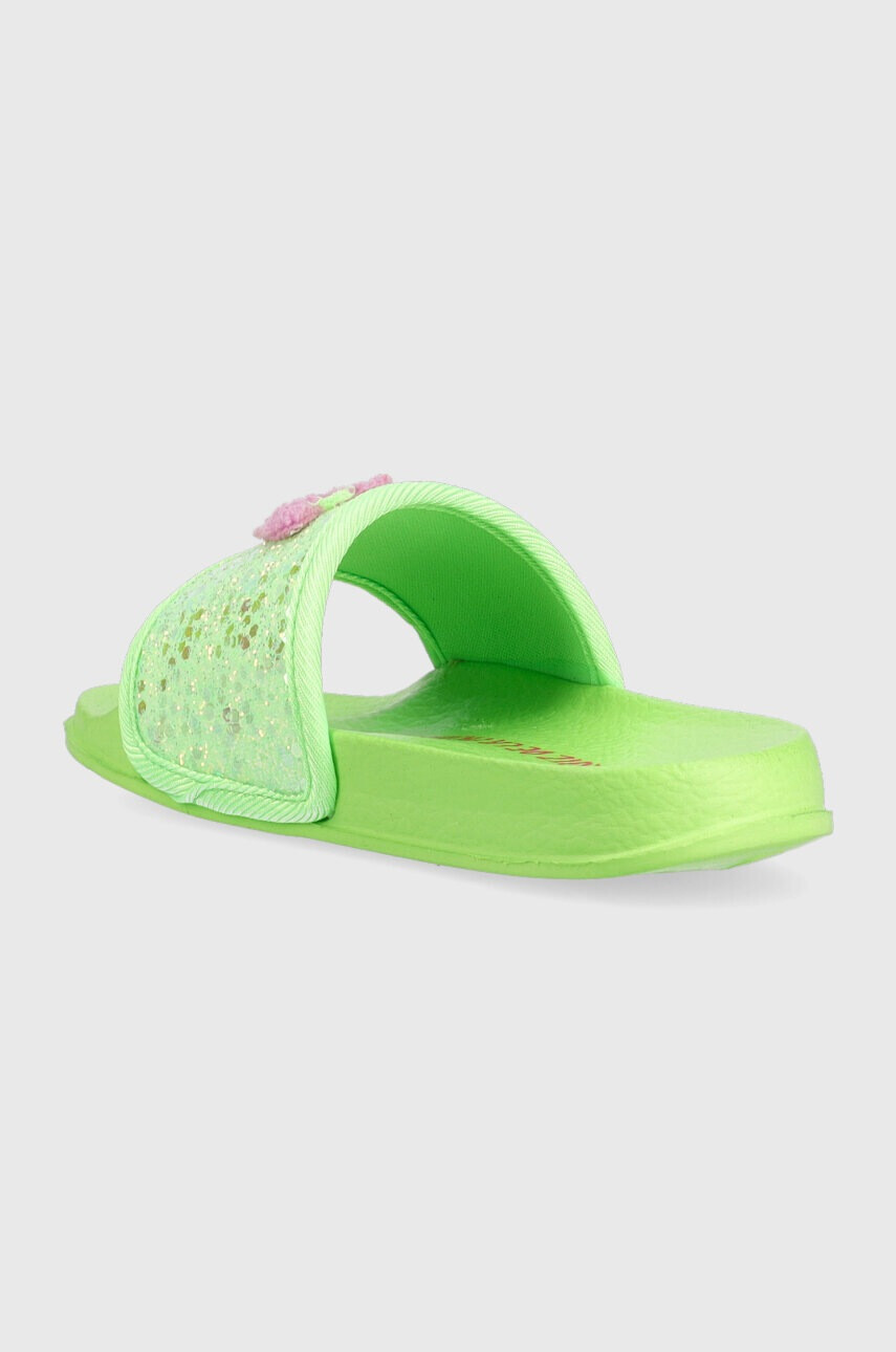 Agatha Ruiz de la Prada Детски чехли в зелено - Pepit.bg