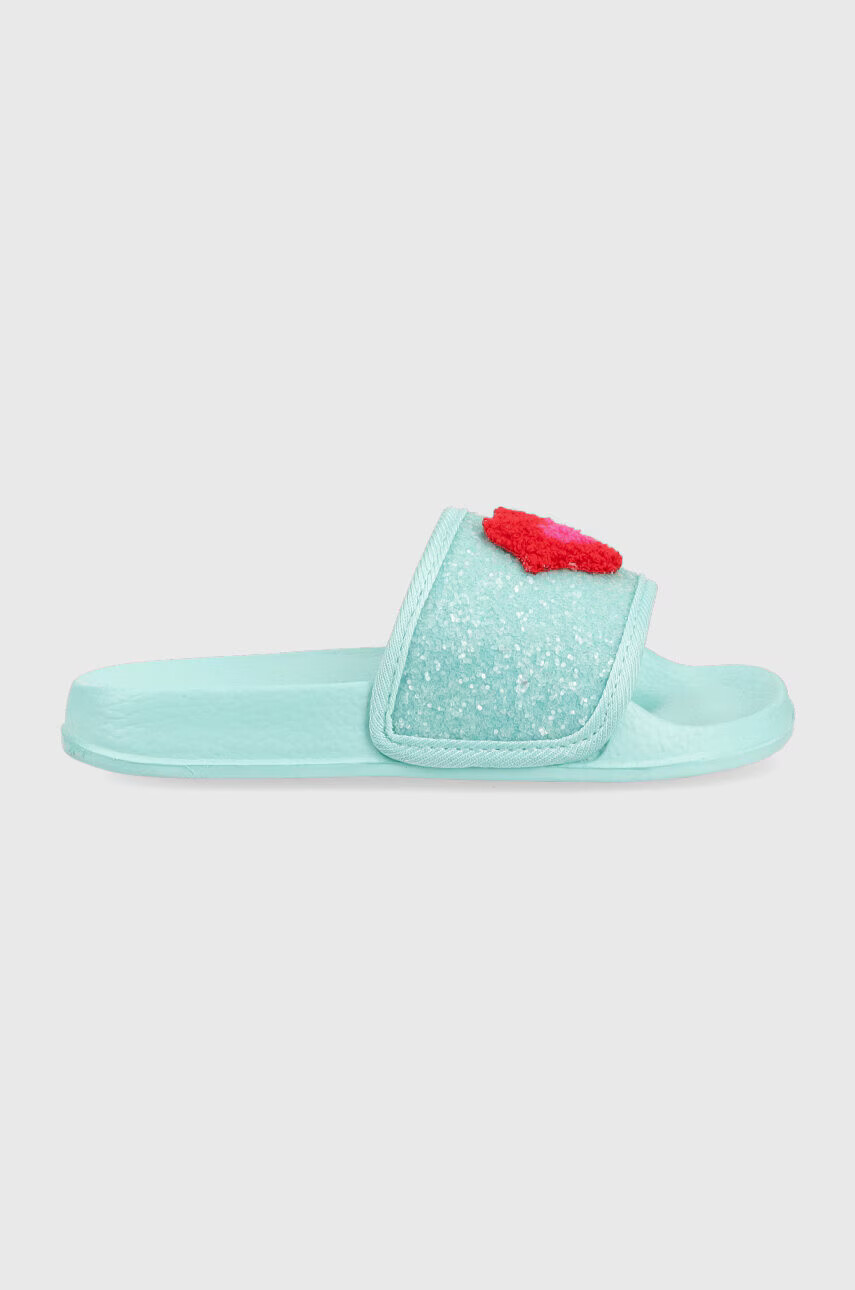 Agatha Ruiz de la Prada Детски чехли в тюркоазено - Pepit.bg