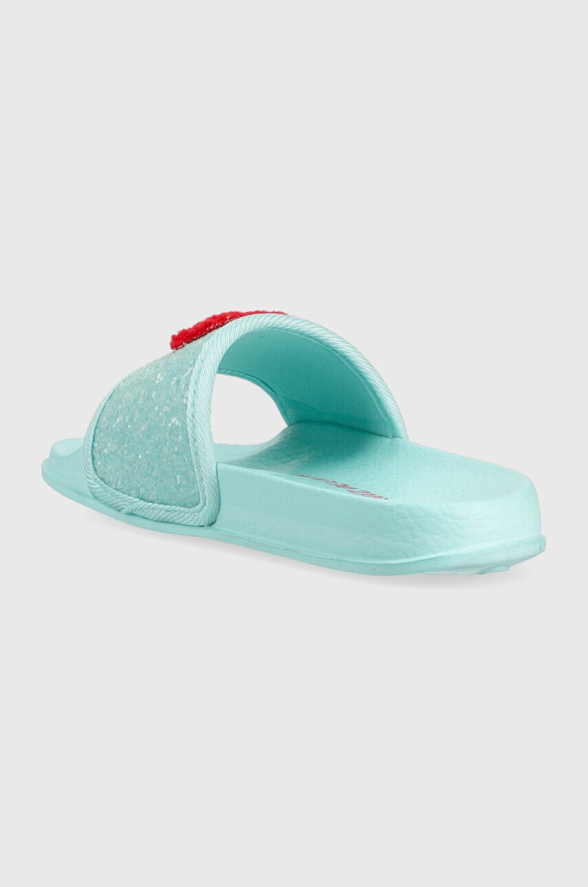 Agatha Ruiz de la Prada Детски чехли в тюркоазено - Pepit.bg