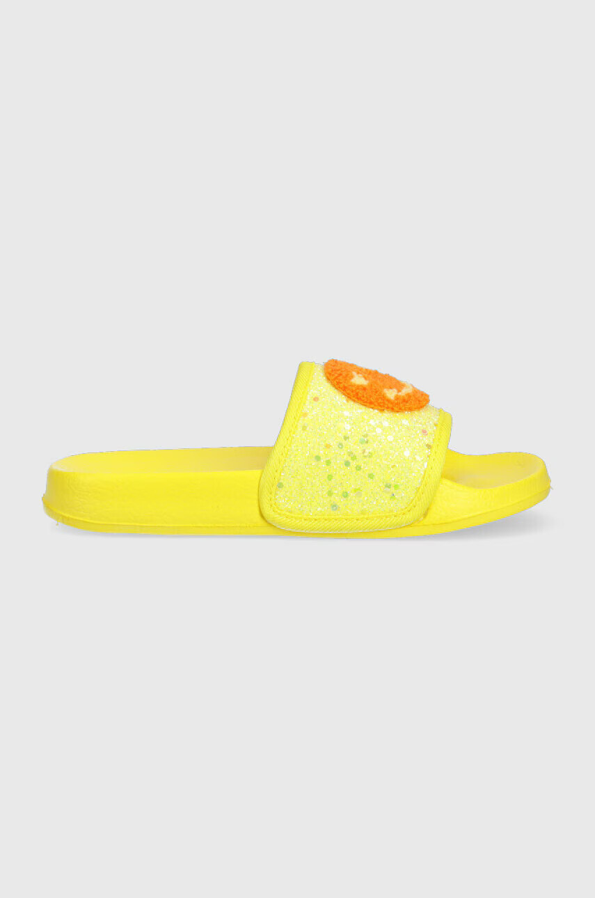 Agatha Ruiz de la Prada Детски чехли в жълто - Pepit.bg