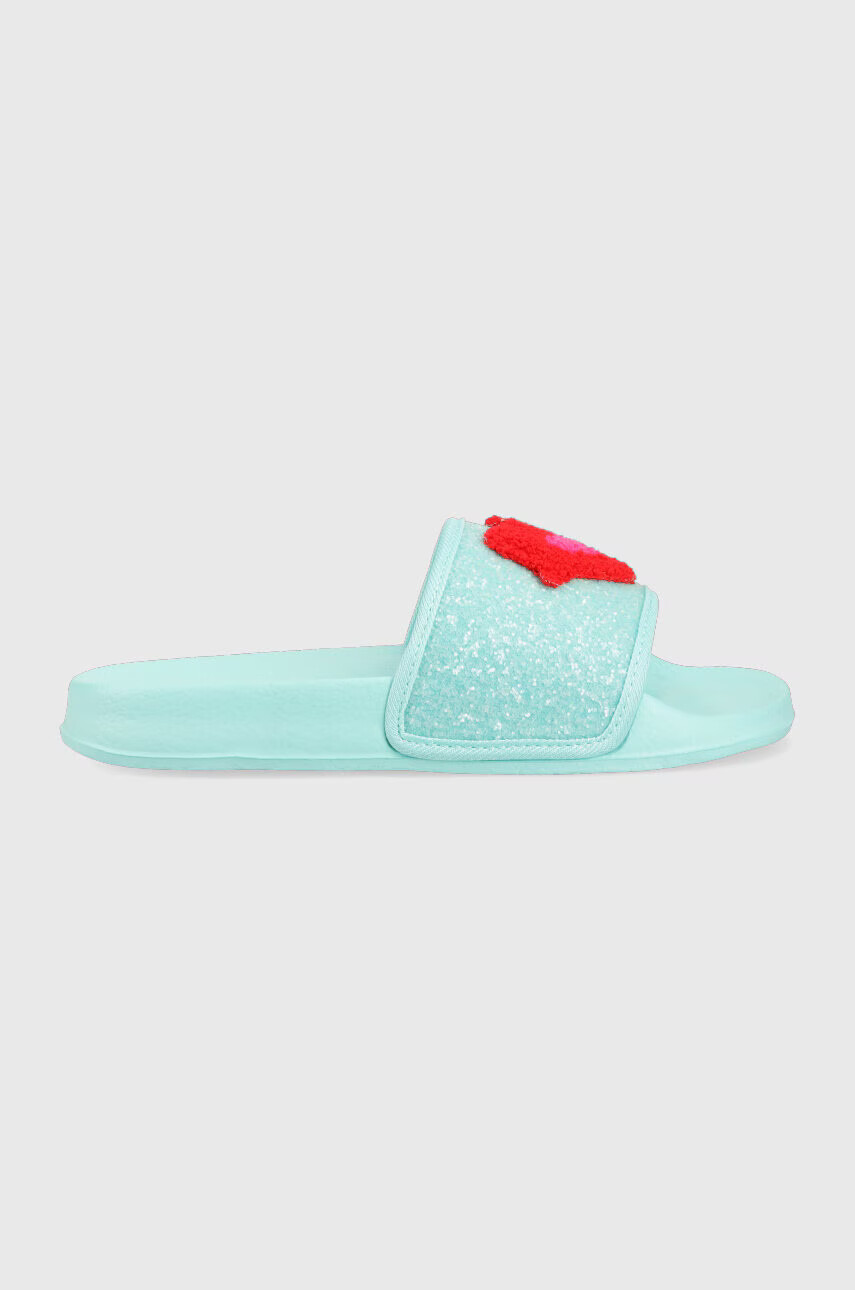 Agatha Ruiz de la Prada Детски чехли в тюркоазено - Pepit.bg