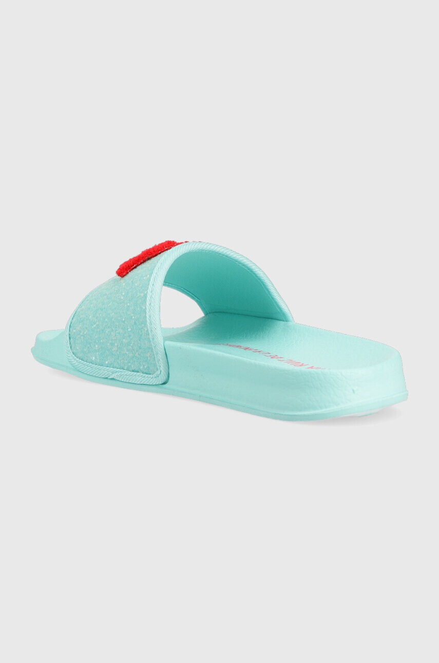Agatha Ruiz de la Prada Детски чехли в тюркоазено - Pepit.bg