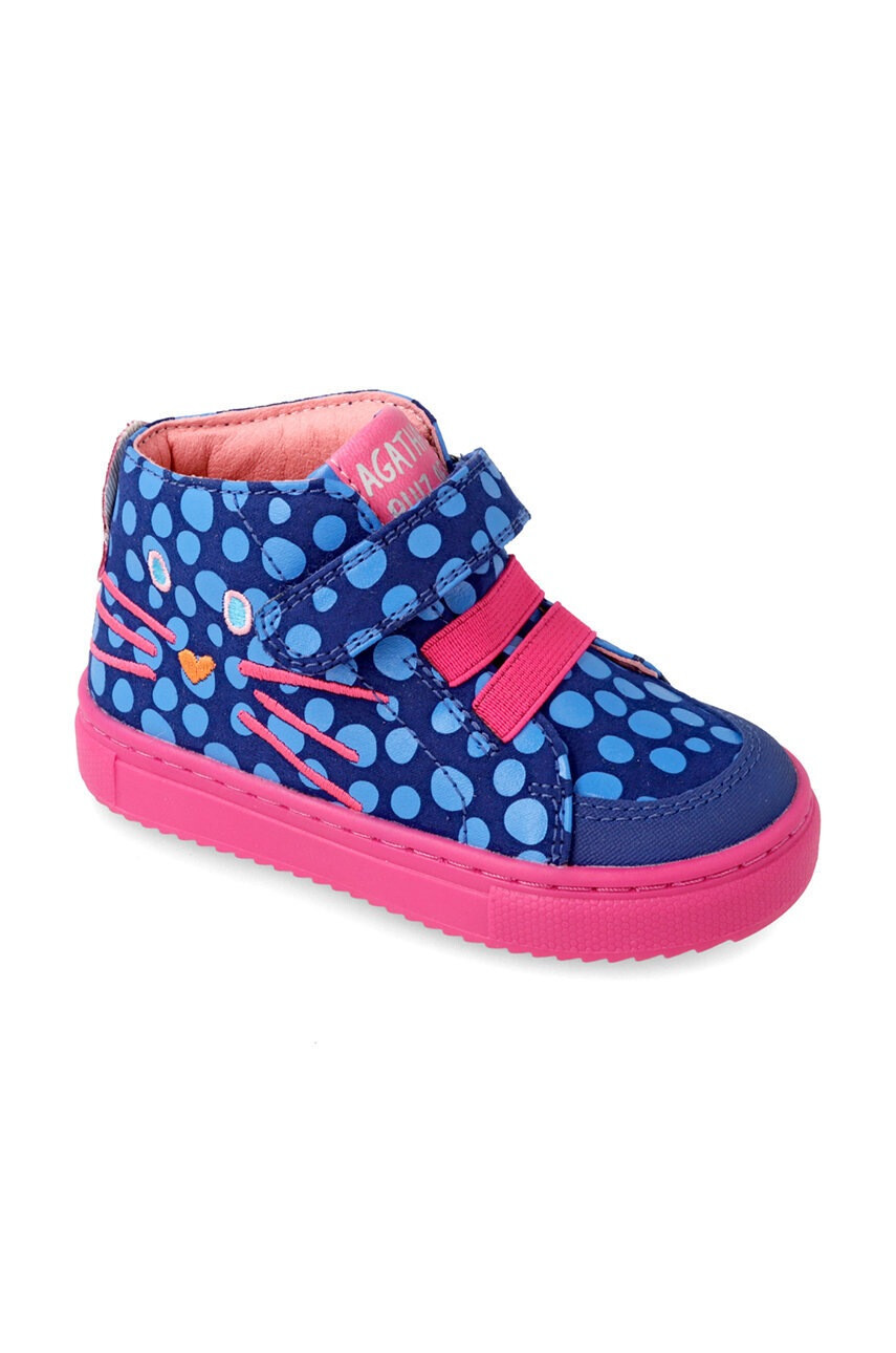 Agatha Ruiz de la Prada Детски кожени маратонки - Pepit.bg