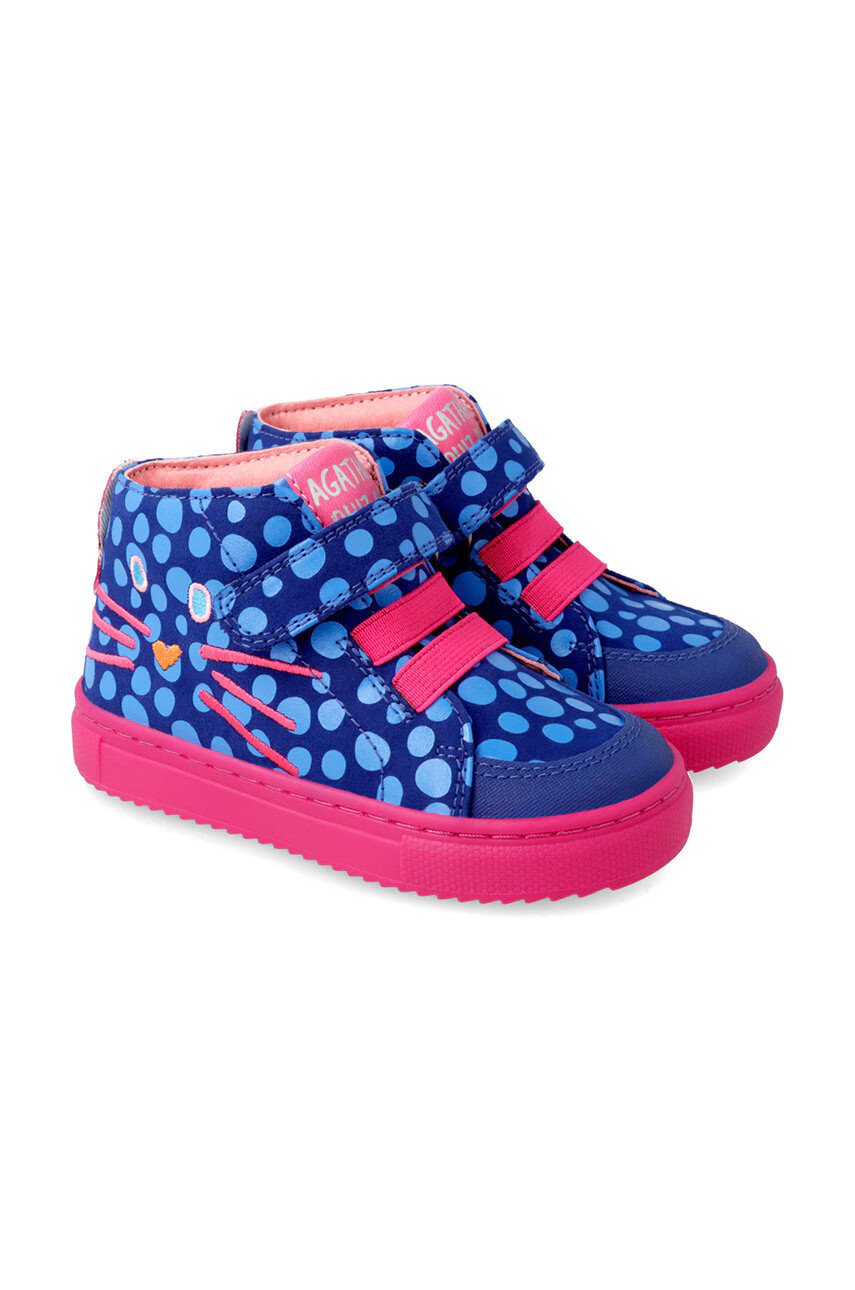 Agatha Ruiz de la Prada Детски кожени маратонки - Pepit.bg