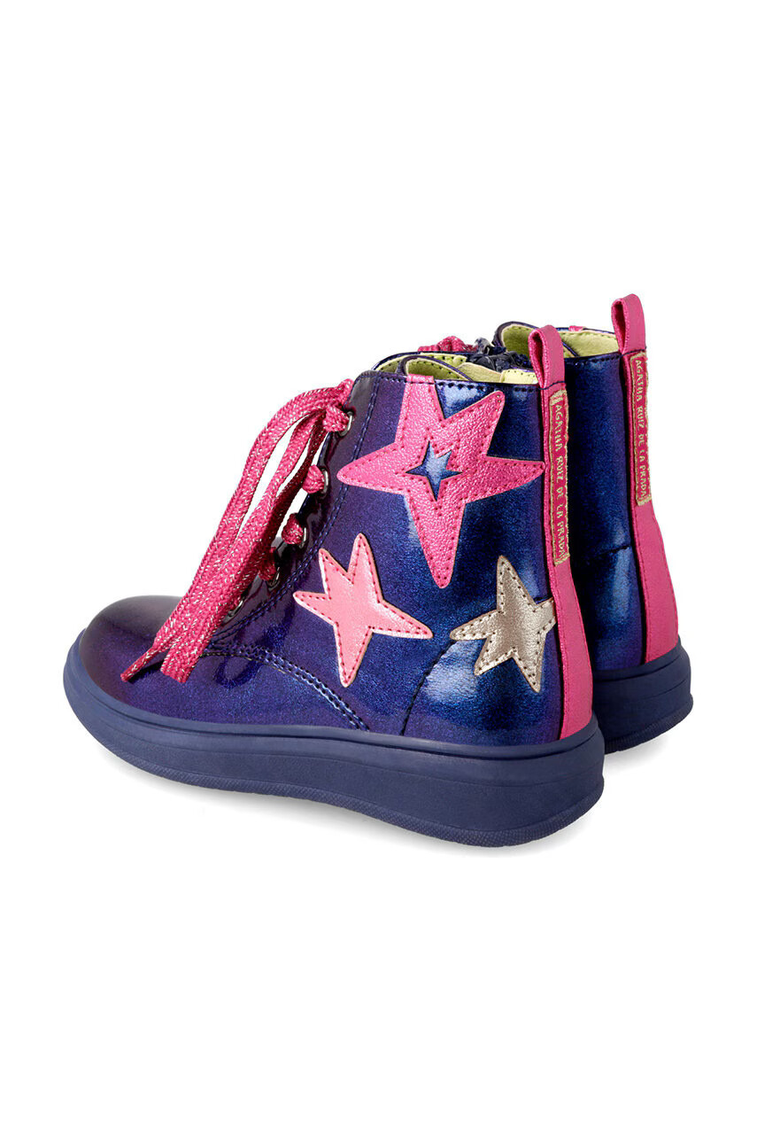 Agatha Ruiz de la Prada Детски кубинки в тъмносиньо - Pepit.bg