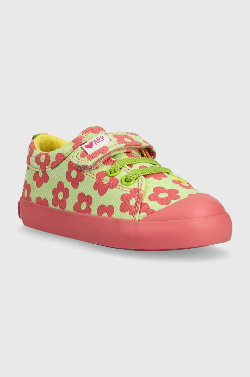 Agatha Ruiz de la Prada Детски ниски кецове в зелено - Pepit.bg