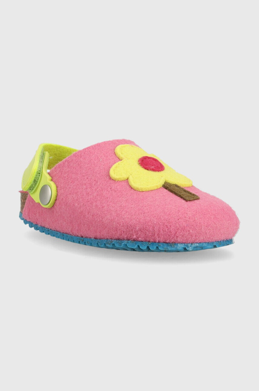 Agatha Ruiz de la Prada Детски пантофи в зелено - Pepit.bg