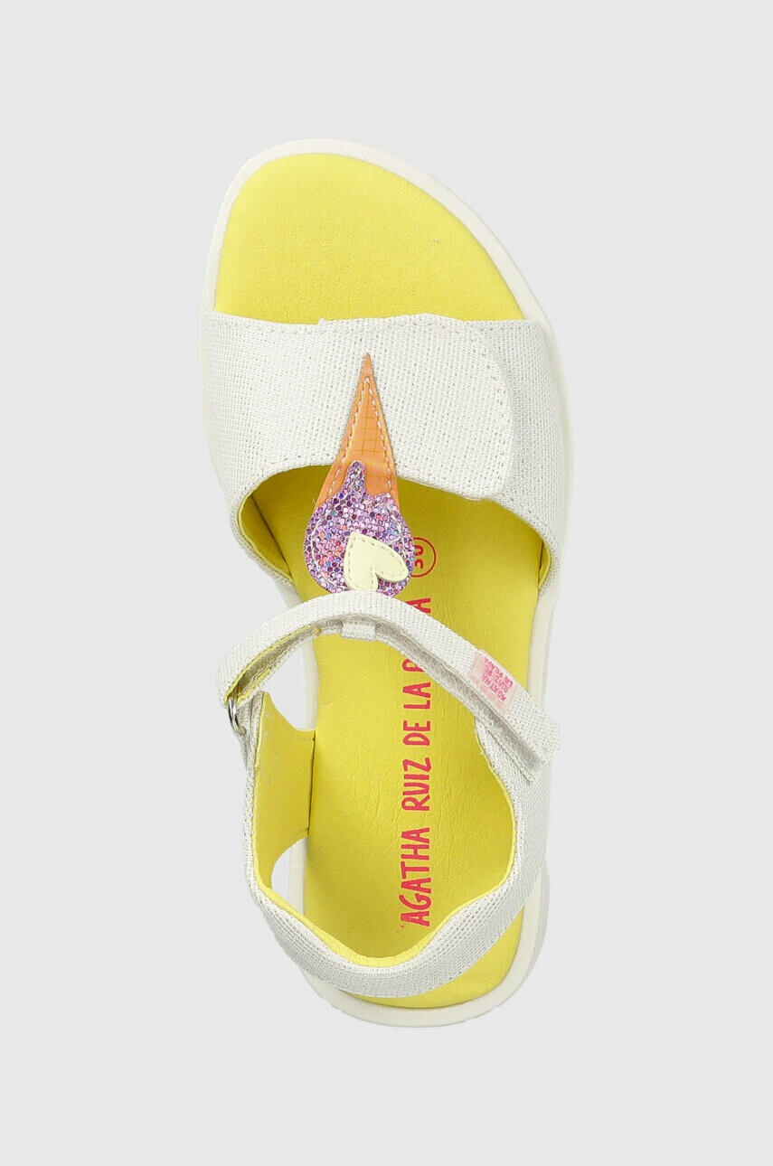 Agatha Ruiz de la Prada Детски сандали в бяло - Pepit.bg