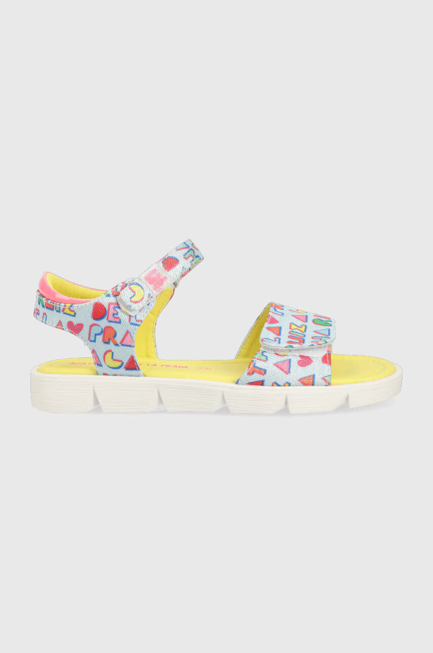 Agatha Ruiz de la Prada Детски сандали в синьо - Pepit.bg