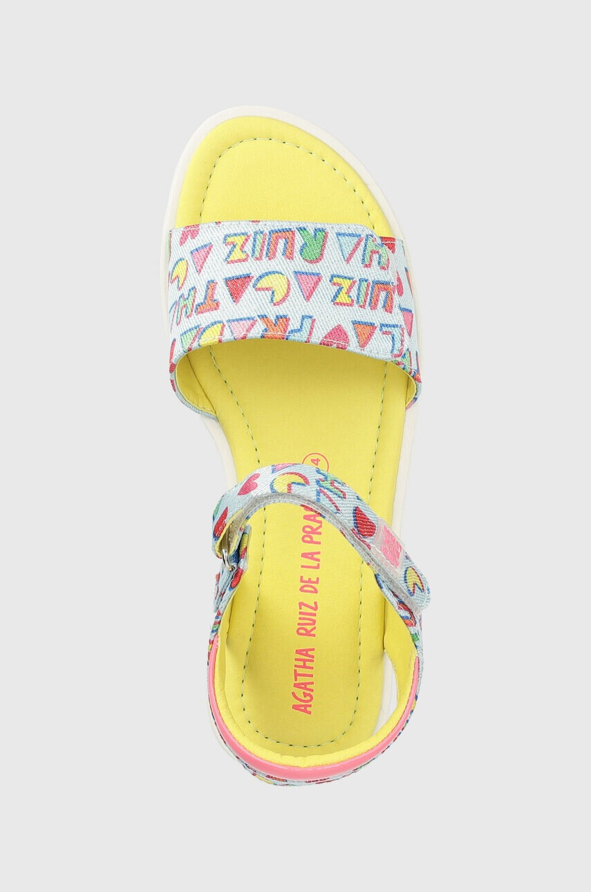 Agatha Ruiz de la Prada Детски сандали в синьо - Pepit.bg