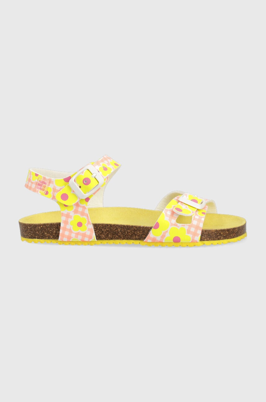 Agatha Ruiz de la Prada Детски сандали в жълто - Pepit.bg