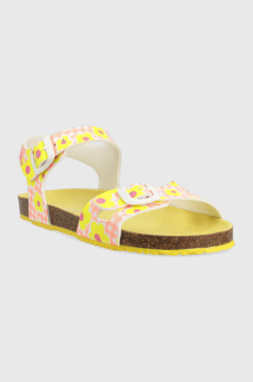 Agatha Ruiz de la Prada Детски сандали в жълто - Pepit.bg