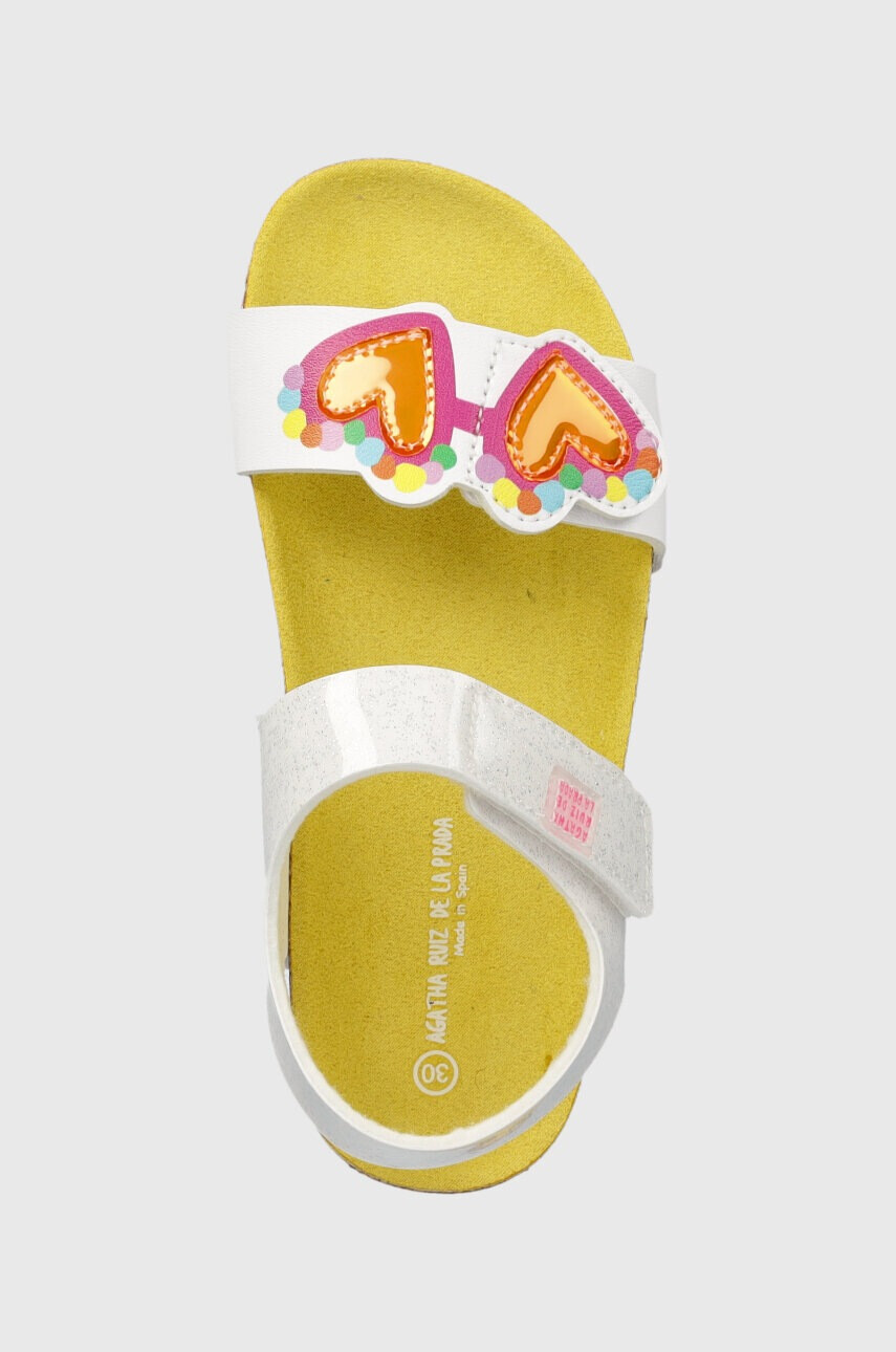 Agatha Ruiz de la Prada Детски сандали в бяло - Pepit.bg