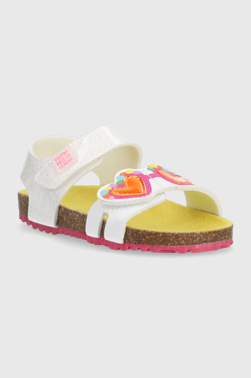 Agatha Ruiz de la Prada Детски сандали в бяло - Pepit.bg