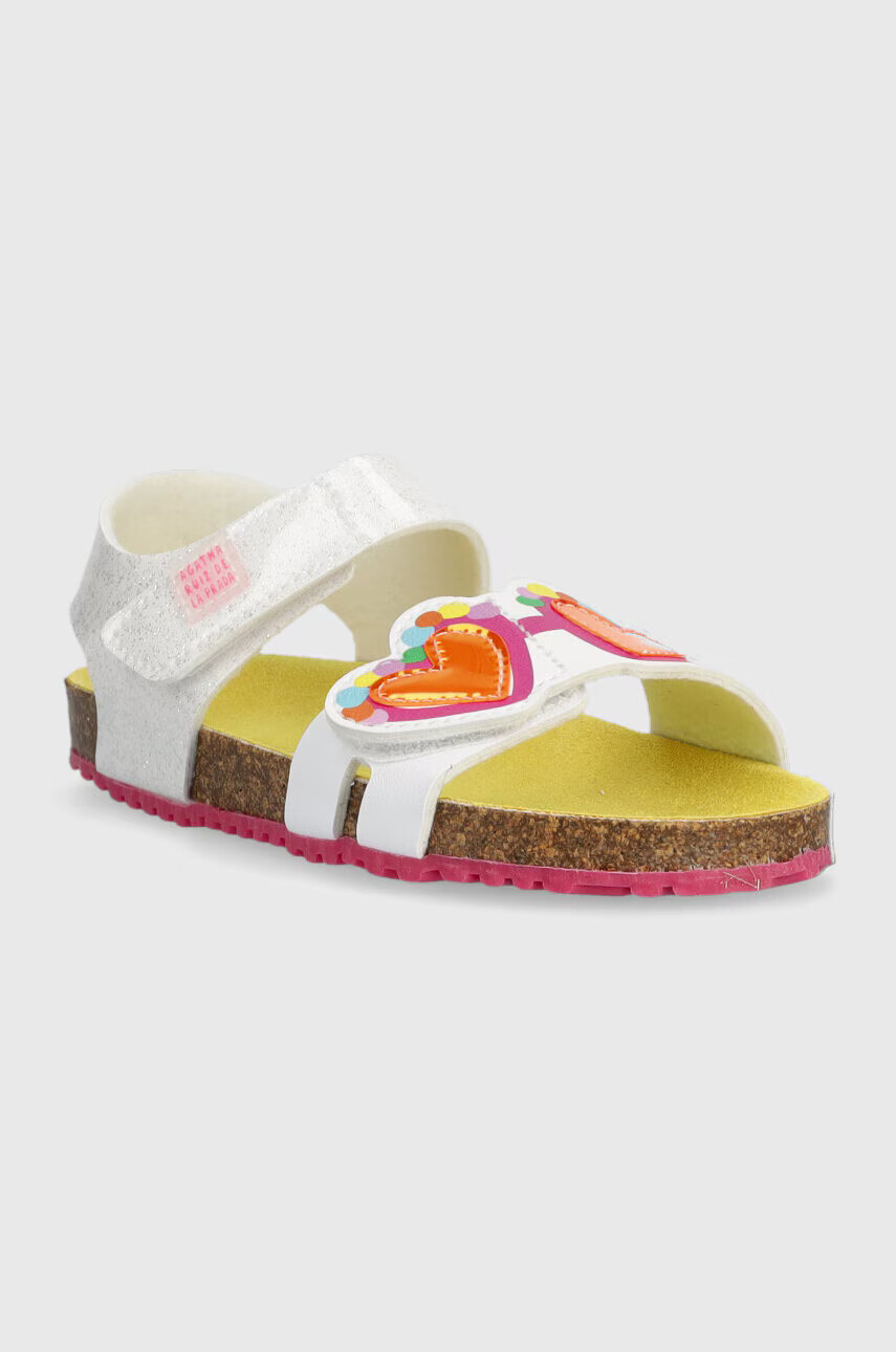 Agatha Ruiz de la Prada Детски сандали в бяло - Pepit.bg
