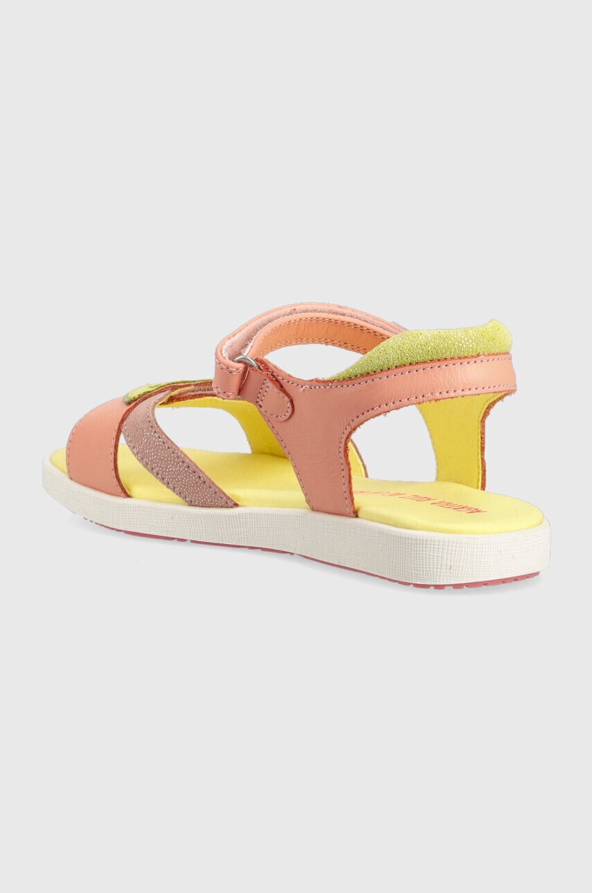 Agatha Ruiz de la Prada Детски сандали от кожа в розово - Pepit.bg