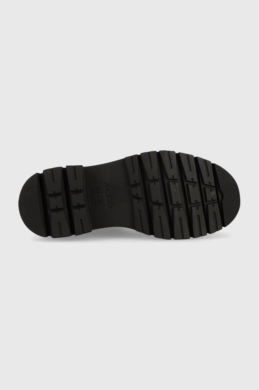 Aldo Боти Bigact в черно с платформа - Pepit.bg