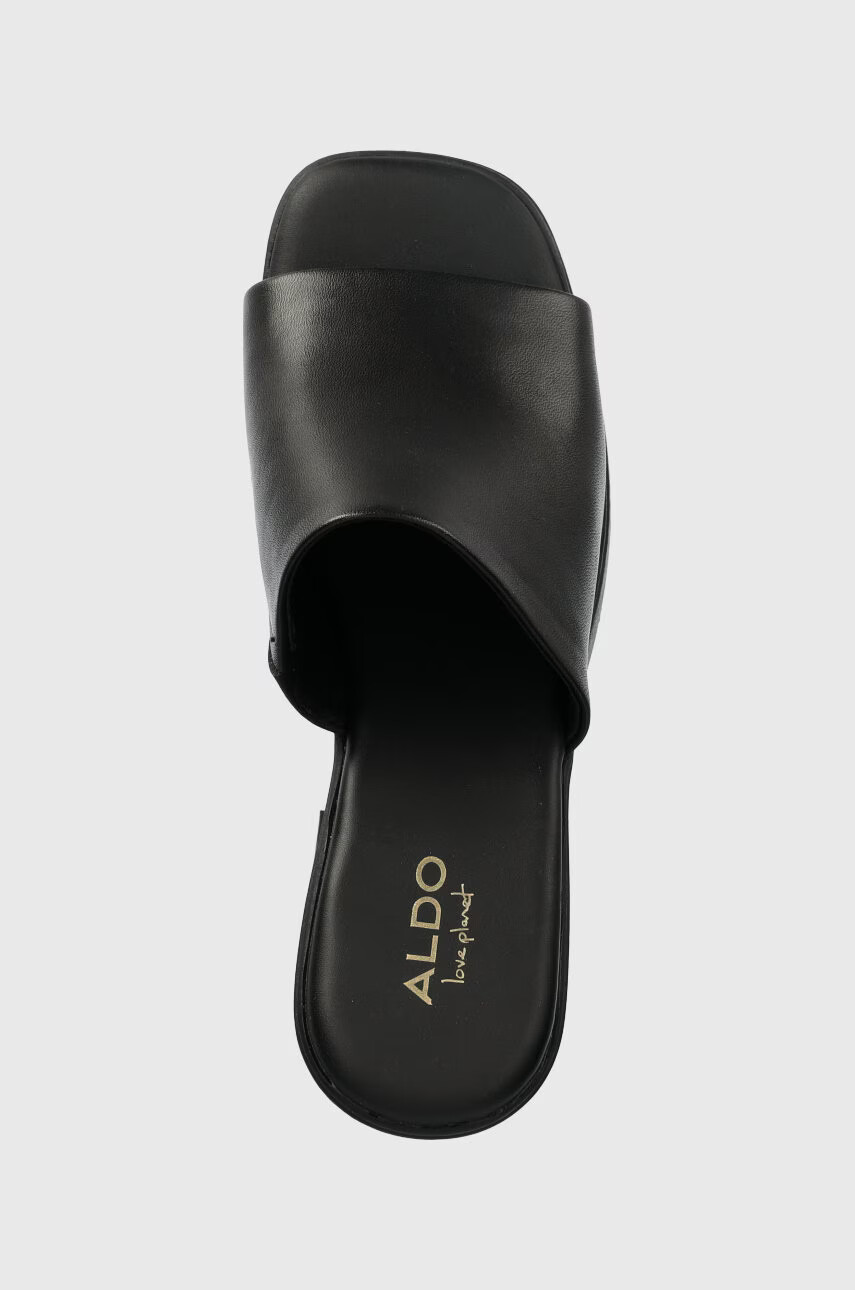 Aldo Кожени чехли Maysee в бяло с висок ток 13542925.MAYSEE - Pepit.bg