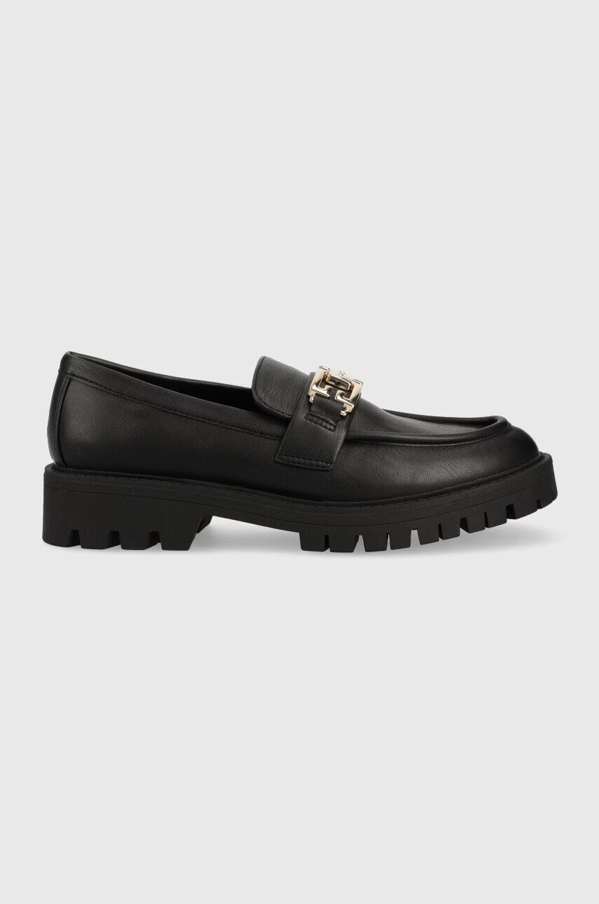 Aldo Мокасини Tobey в черно с платформа 13536899.TOBEY - Pepit.bg