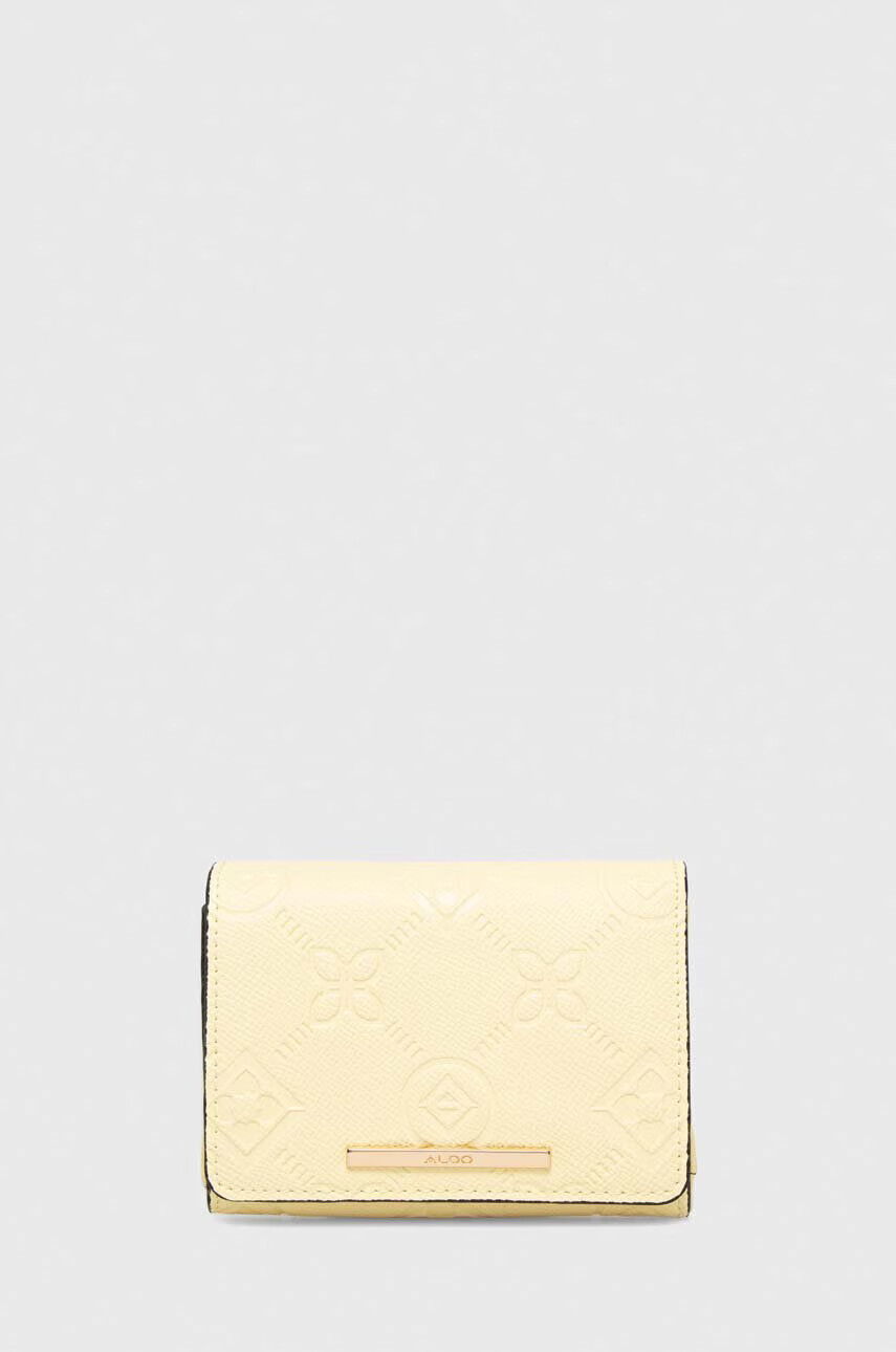 Aldo Портмоне ICONIPOUCH дамски в жълто ICONIPOUCH.750 - Pepit.bg