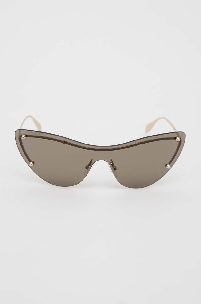 Alexander McQueen Слънчеви очила AM0413S в златисто - Pepit.bg