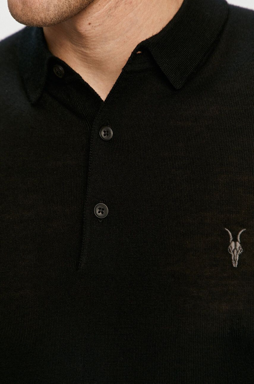 AllSaints Блуза с дълъг ръкав Mode Merino LS Polo - Pepit.bg