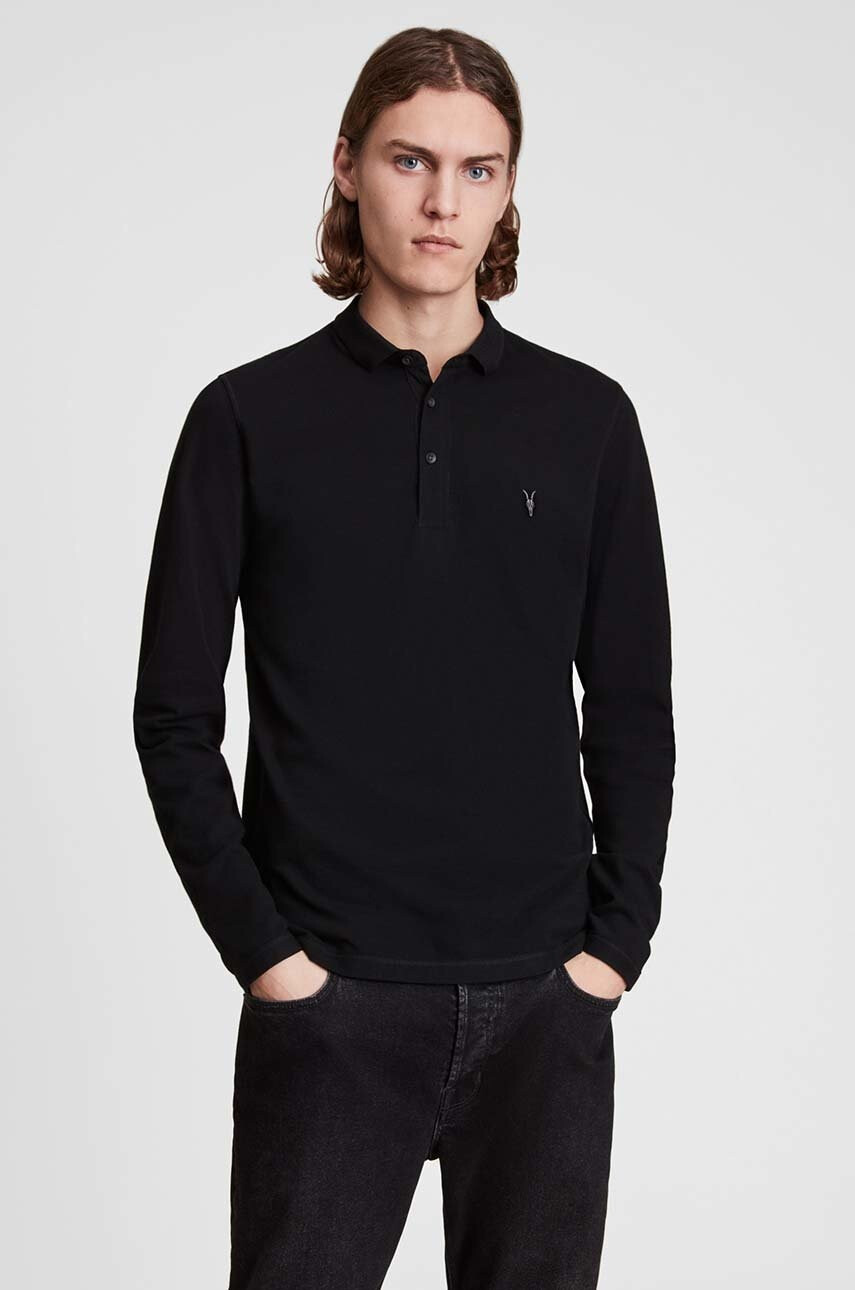 AllSaints Блуза с дълъг ръкав Reform Polo - Pepit.bg