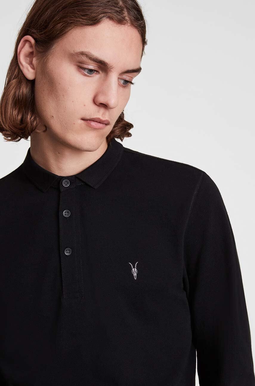 AllSaints Блуза с дълъг ръкав Reform Polo - Pepit.bg