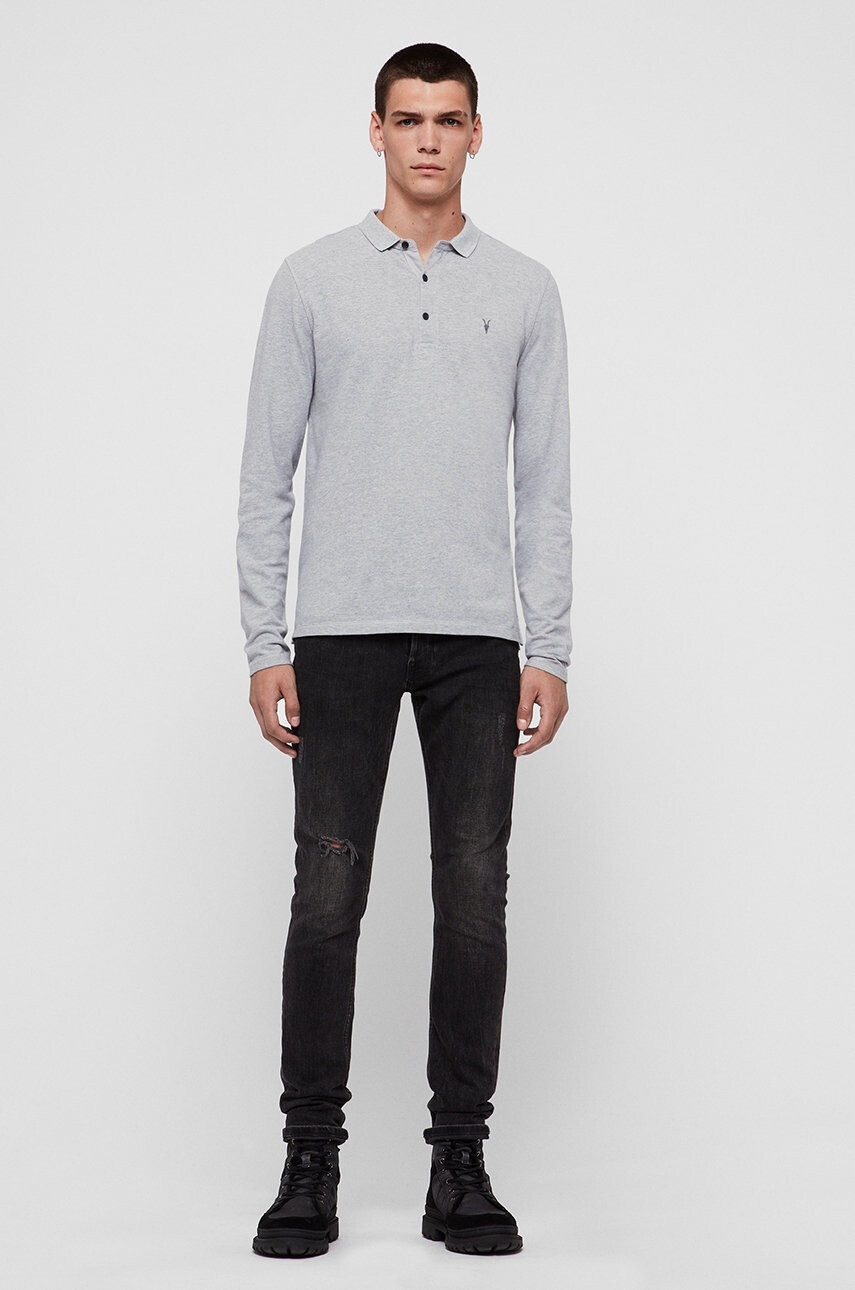 AllSaints Блуза с дълъг ръкав Reform Polo - Pepit.bg