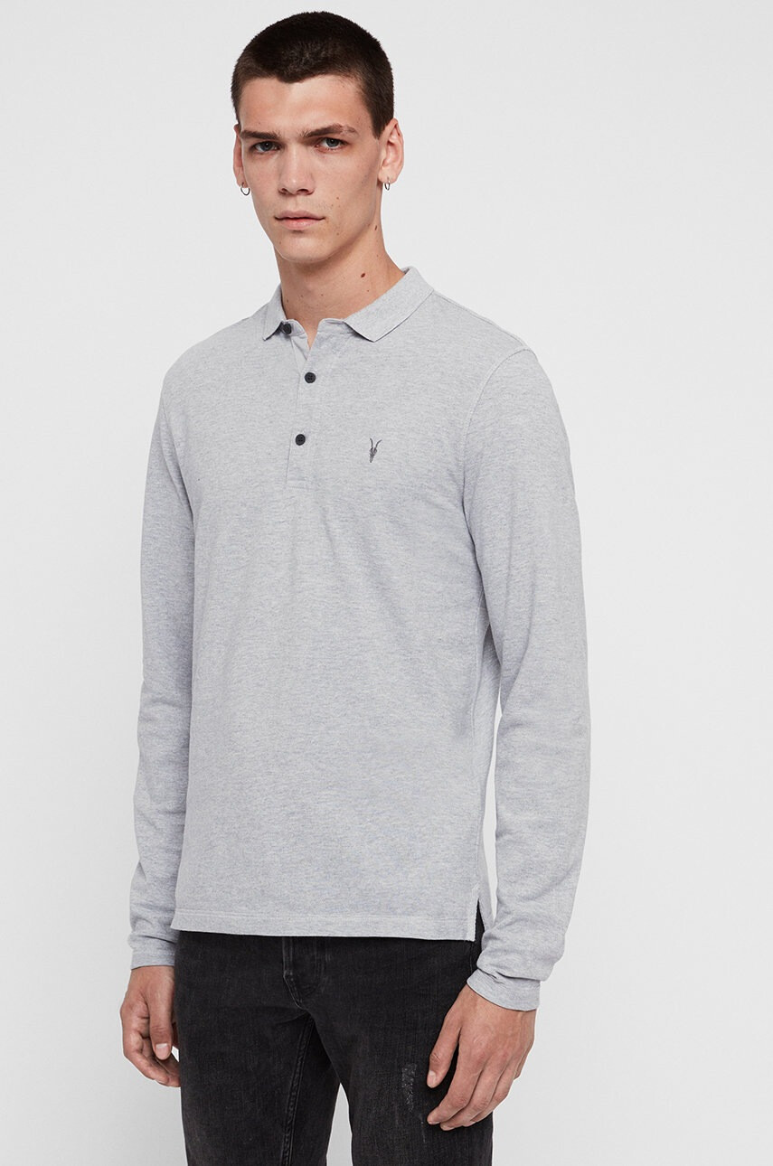 AllSaints Блуза с дълъг ръкав Reform Polo - Pepit.bg