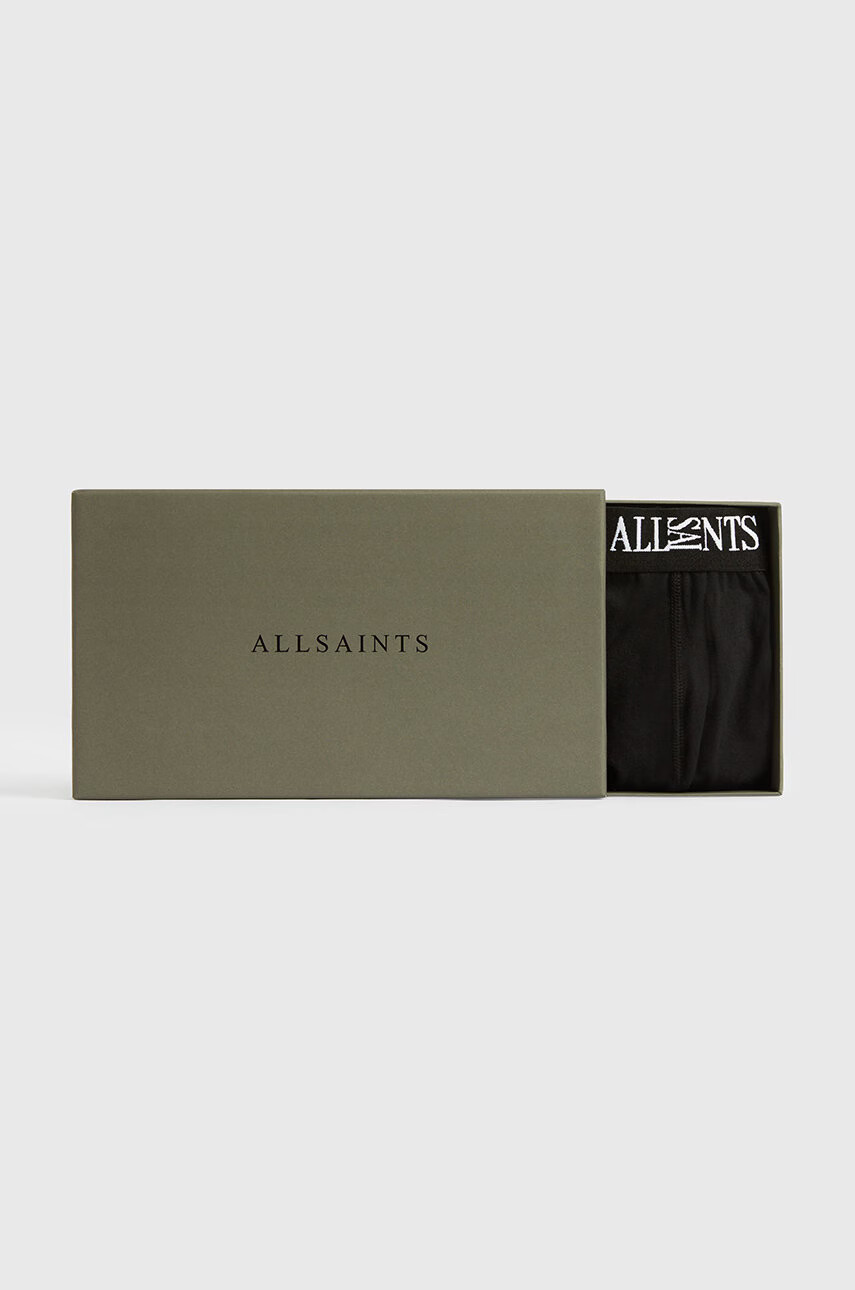AllSaints Боксерки (3 чифта) мъжки в черно - Pepit.bg