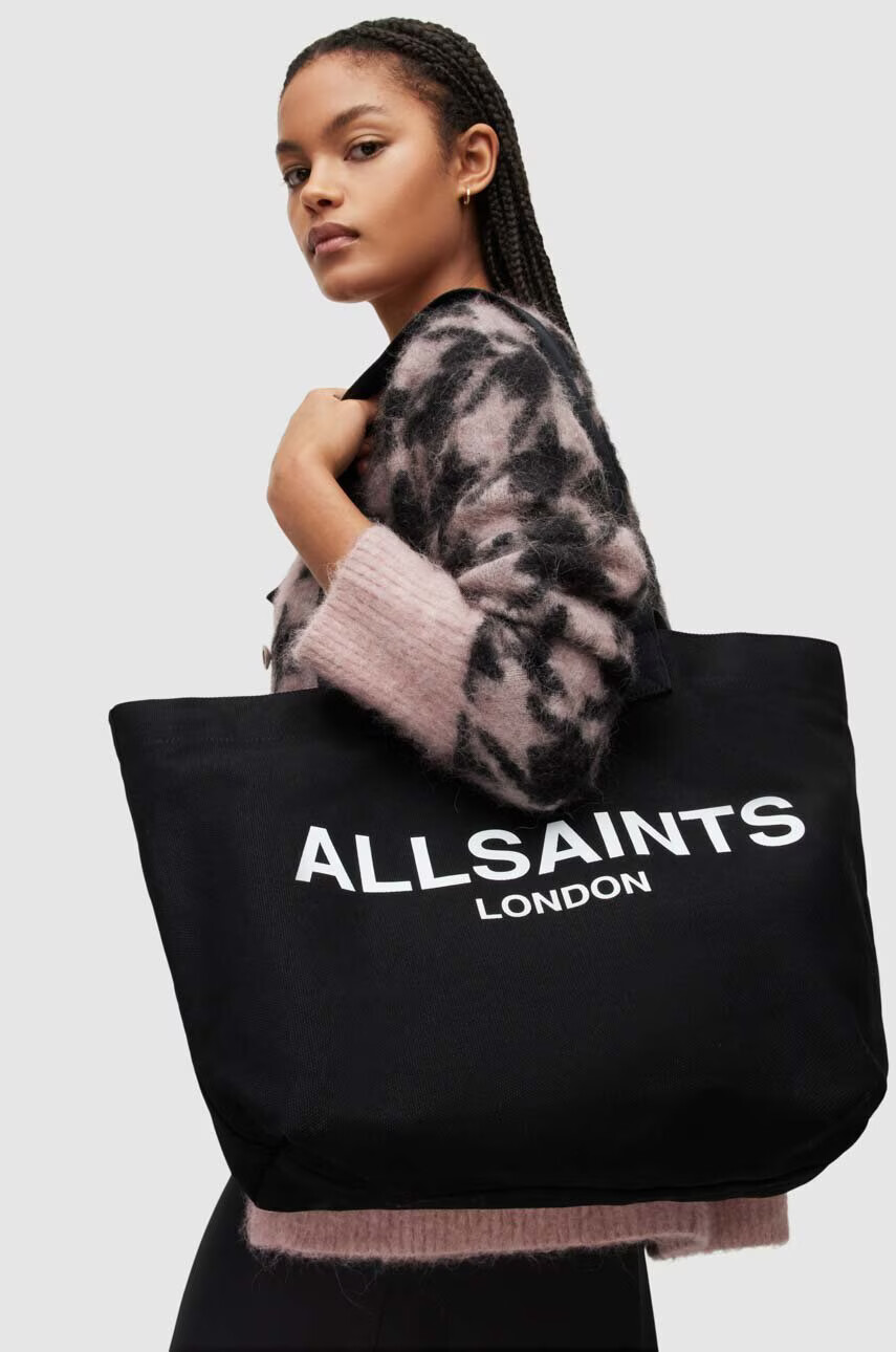 AllSaints Чанта в черно - Pepit.bg