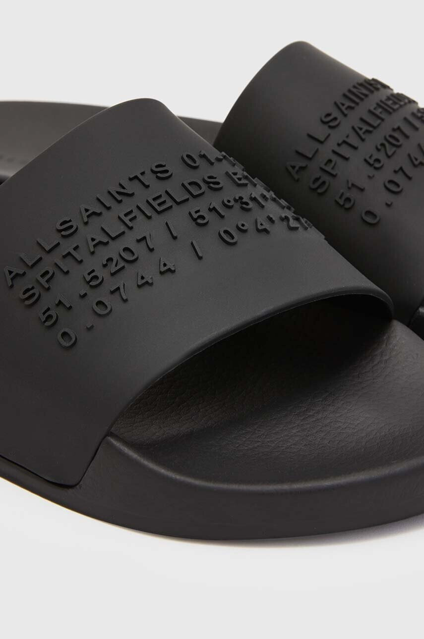 AllSaints Чехли Renegade в черно - Pepit.bg